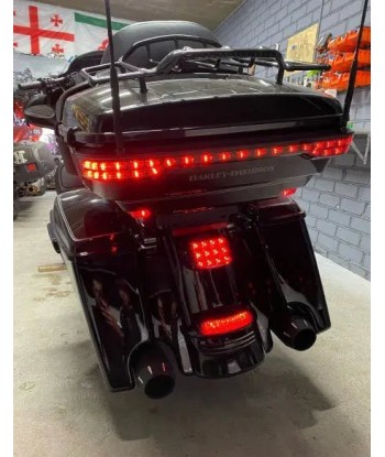 Feux arrière  Led pour Harley  Road Glide - Rouge de votre