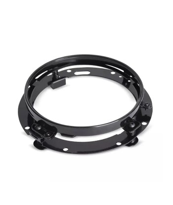 Anneau de fixation pour phare  7" compatible avec Harley  - Noir est présent 