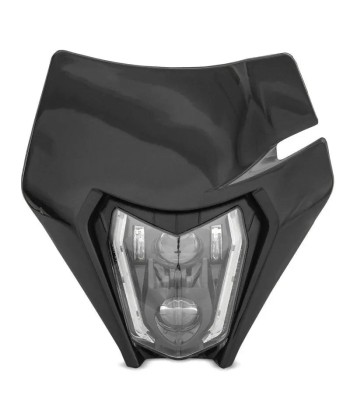 Phare LED moto et plaque Enduro Offroad Universel hantent personnes