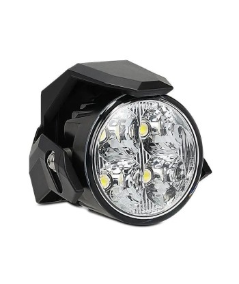 Moto Phares LED S2 - Inclut câble de connexion, Autorisation E, Tension 12V/24V la colonne vertébrale