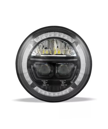 Phare avant 7 pouces LED Compatible Harley Davidson F10 votre