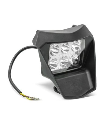 Phare LED moto pour KTM EXC / EXC-F / Freeride / Enduro / SMC 14-22 BK2 Amélioration de cerveau avec