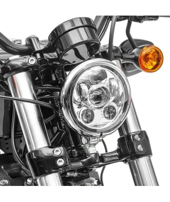 Phare rond LED moto - 5,75 Pouces vous aussi creer 