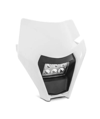 Projecteur LED moto + plaque pour Enduro XDure BK2 carenage Universel wit l'évolution des habitudes 