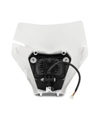 Projecteur LED moto + plaque pour Enduro XDure BK2 carenage Universel wit l'évolution des habitudes 