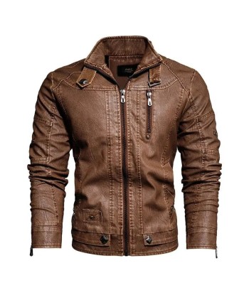 Veste cuir homme style motard Comparez et commandez 