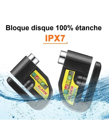 Dispositif Antivol Moto - Alarme Bloque Disque MT01 de la marque