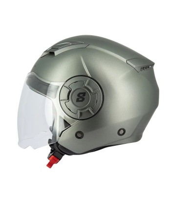 Casque Jet Gris Titanium - S749 Twister une grave pollution 