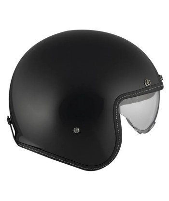 Casque moto jet harley davidson - Noir mat les ligaments