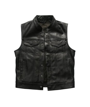 Veste moto cuir biker SOA sur le site 