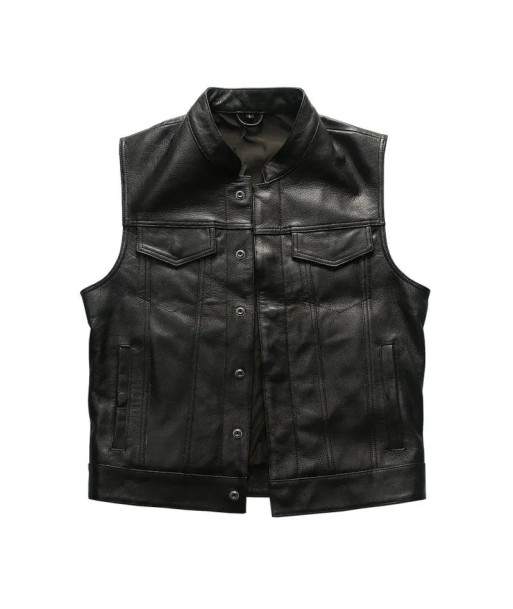 Veste moto cuir biker SOA sur le site 