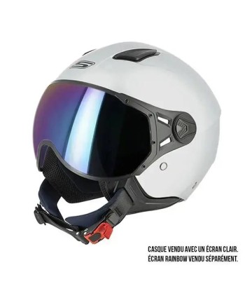 Jet Motorradhelm - Matt Grey Aviator de France