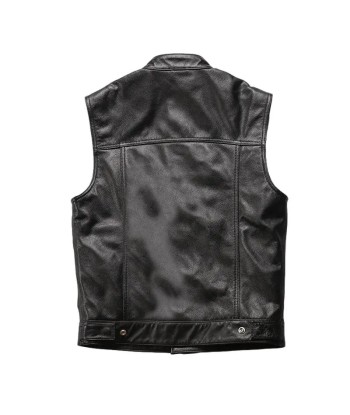 Veste moto cuir biker SOA sur le site 