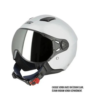 Jet Motorradhelm - Matt Grey Aviator de France