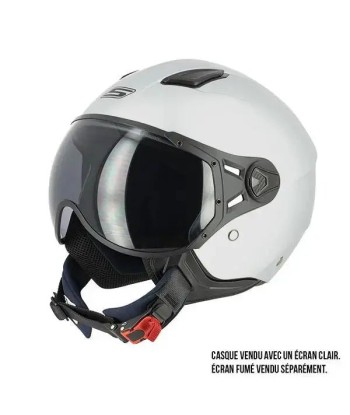 Jet Motorradhelm - Matt Grey Aviator de France