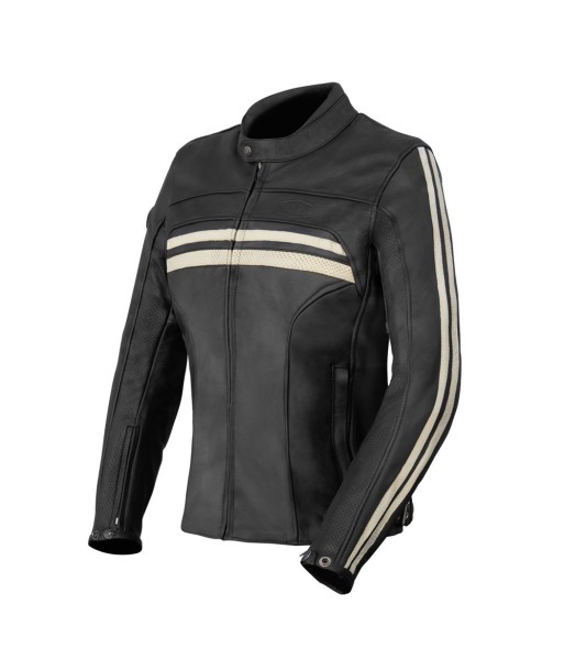 Blouson Cuir Moto Femme vintage Voir les baskets