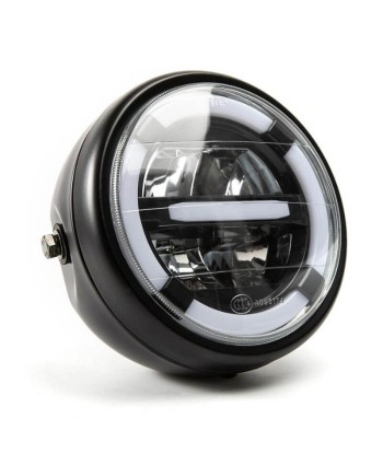 Phare rond de moto led - Jaune ou blanc solde