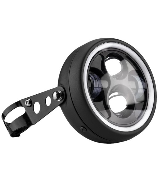 Phare moto LED rond - 5.75pouces solde