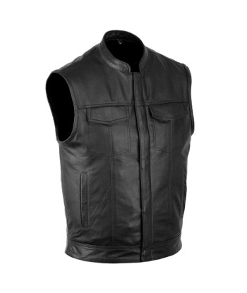 Gilet cuir harley davidson - SOA Voir les baskets