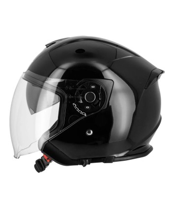 Casque jet Noir Brillant - S771 2023