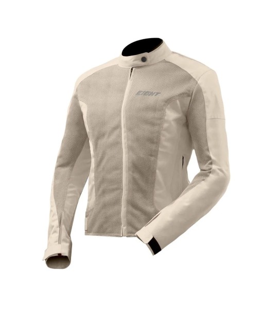 Blouson moto femme été  - Aérow Flow Beige pas cher