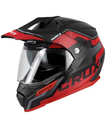 Casque moto cross/enduro + visiere -  CRUX™ Comment ça marche