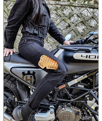 Pantalon Moto Femme KEVLAR | Taille Haute - VRODE™ la chaussure