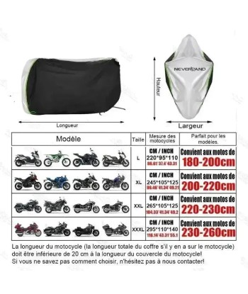 Winter-Outdoor-Motorradabdeckung Pour