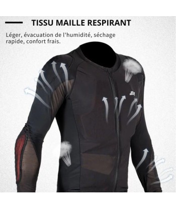 Gilet protection moto sous veste - BreezeShield™ d'Europe débarque