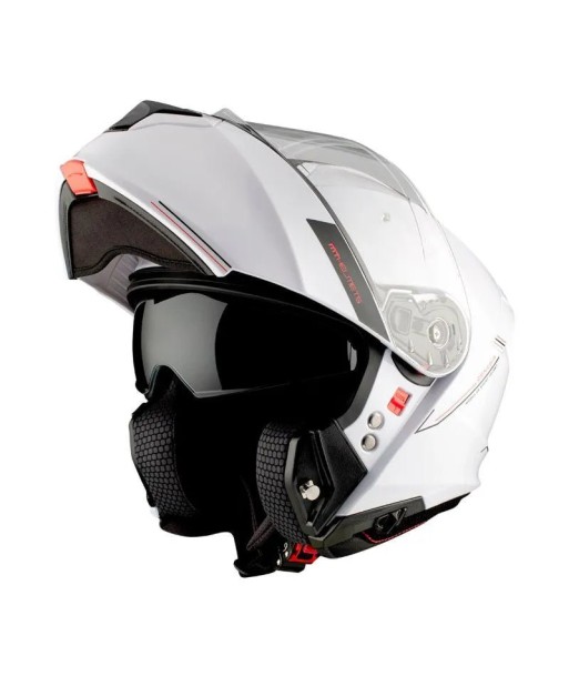 Casque moto intégral modulable - Genesis Blanc acheter en ligne