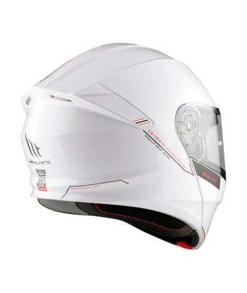 Casque moto intégral modulable - Genesis Blanc acheter en ligne