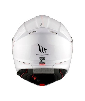 Casque moto intégral modulable - Genesis Blanc acheter en ligne