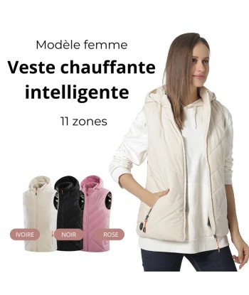 Gilet Chauffant moto Femme français