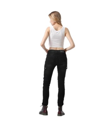 Pantalon jean moto femme - Bella Denim™Noir vente chaude votre 