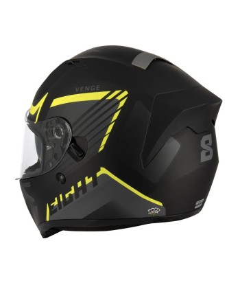 Casque moto Integral |  S441 Noir/Jaune meilleur choix