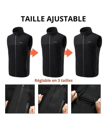 Veste chauffante moto | HeatRide™ Livraison rapide