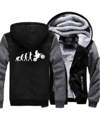 Evolution Biker-Fleecejacke Toutes les collections ici