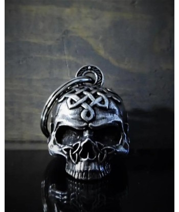 Bravo Bells einzigartige Motorradklingel "Celtic Skull" Dans la société mordern