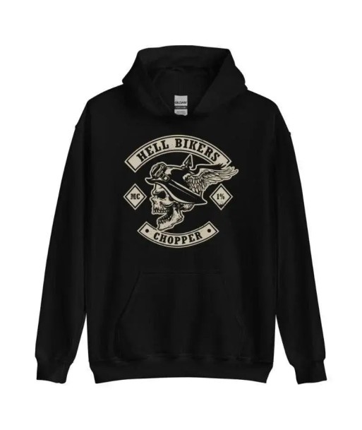 Hell Bikers Motorrad-Hoodie Comparez et commandez 