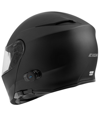 Motorradhelm mit Bluetooth – Mattschwarz Comparez plus de prix