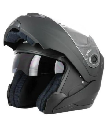 Modularer Motorradhelm - Mattschwarz pas cheres