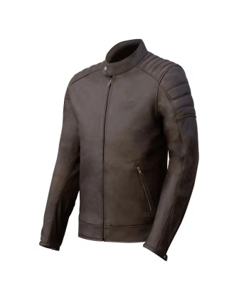 Herren-Leder-Motorradjacke - GT Trophy Braun Les magasins à Paris