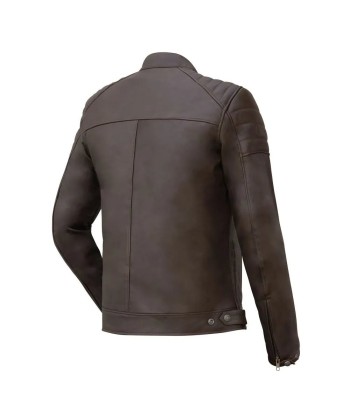 Herren-Leder-Motorradjacke - GT Trophy Braun Les magasins à Paris