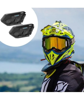 Bluetooth 5.0 Motorrad-Gegensprechanlage - R6S Toutes les collections ici