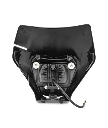 Motorrad-LED-Scheinwerfer + Platte für Enduro XDure BK2 Universalverkleidung schwarz Toutes les collections ici